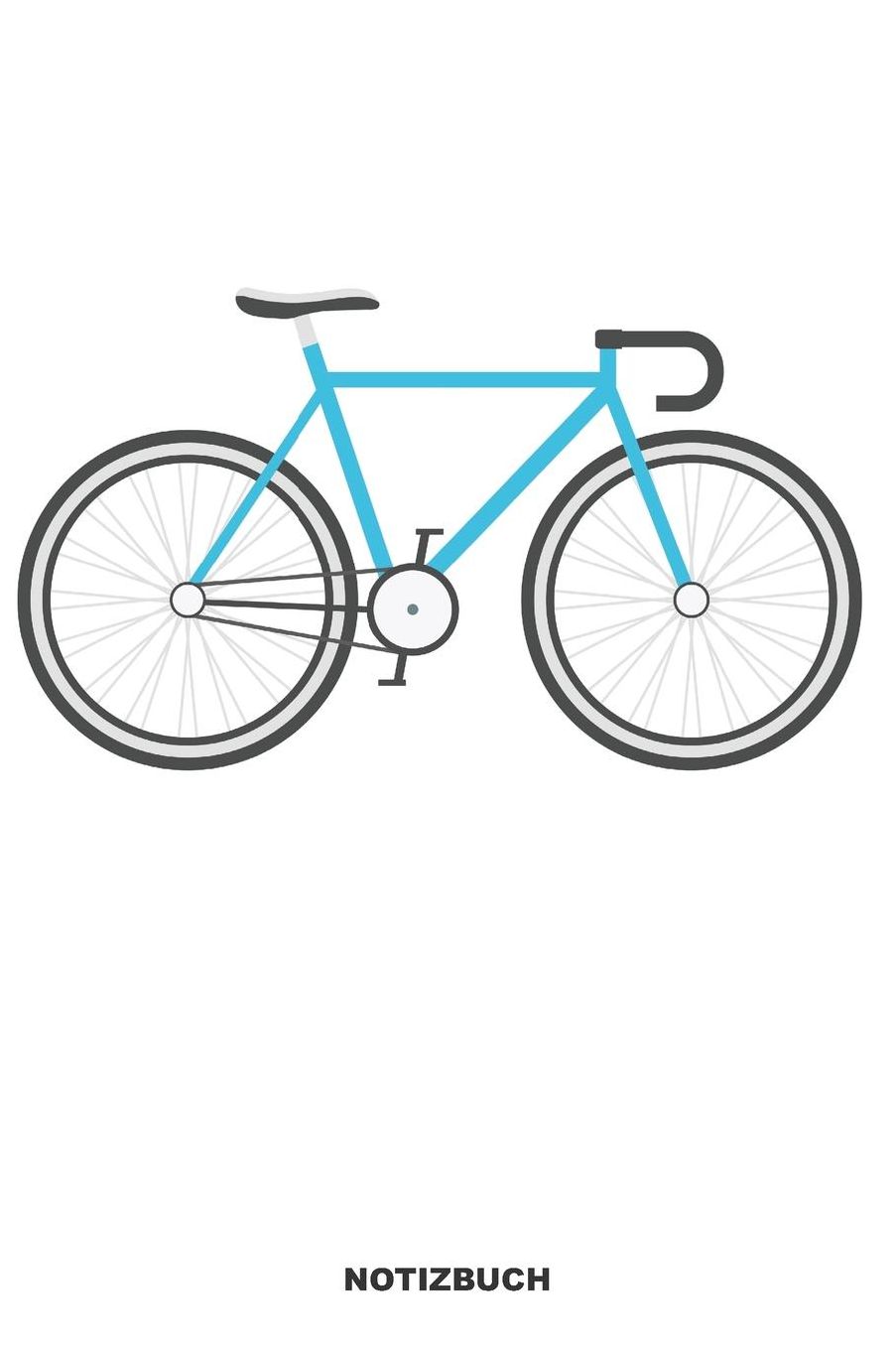Notizbuch: Leeres Blankes Fahrrad Notizbuch oder Rad Journal - Rennrad Taschenbuch Journal