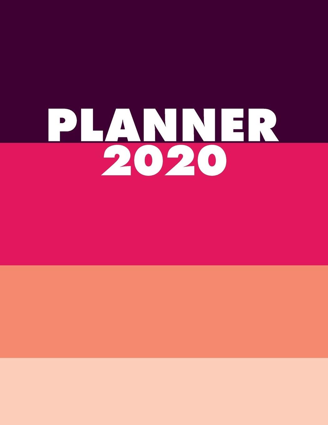 Planner 2020: Year Monthly Pocket Planner: 12 Month Calendar Schedule Organizer and Hand Lettering Notebook. Awesome gift idea for your husband and wife. 8.5x11 inches, 100 pages.