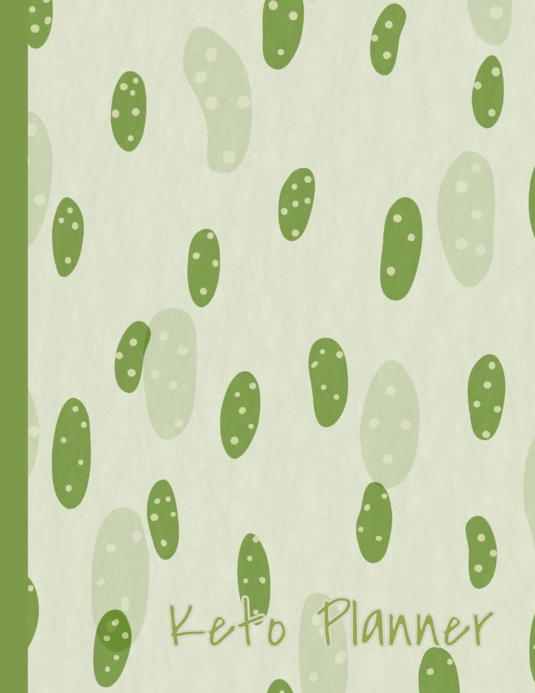 Keto Planner: Track your water intake, female measurement trackers, daily goal setting and successful weight loss journey with this 8.5x11 inches Keto diet journal. Available in cream matte cover fun little cucumber-theme design.