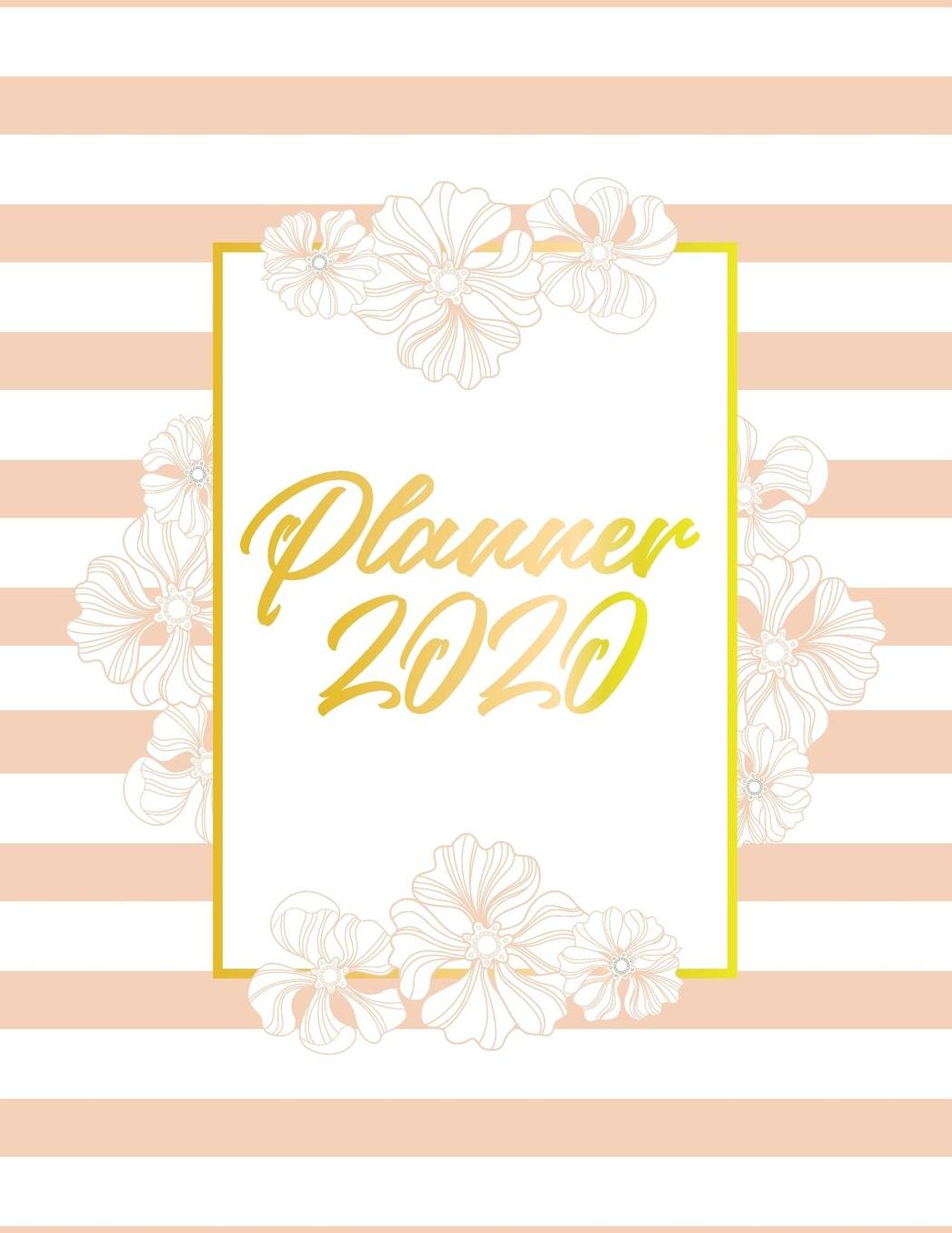 Planner 2020: Year Monthly Pocket Planner: 12 Month Calendar Schedule Organizer and Hand Lettering Notebook. Awesome gift idea for your daughter and wife. 8.5x11 inches, 100 pages.