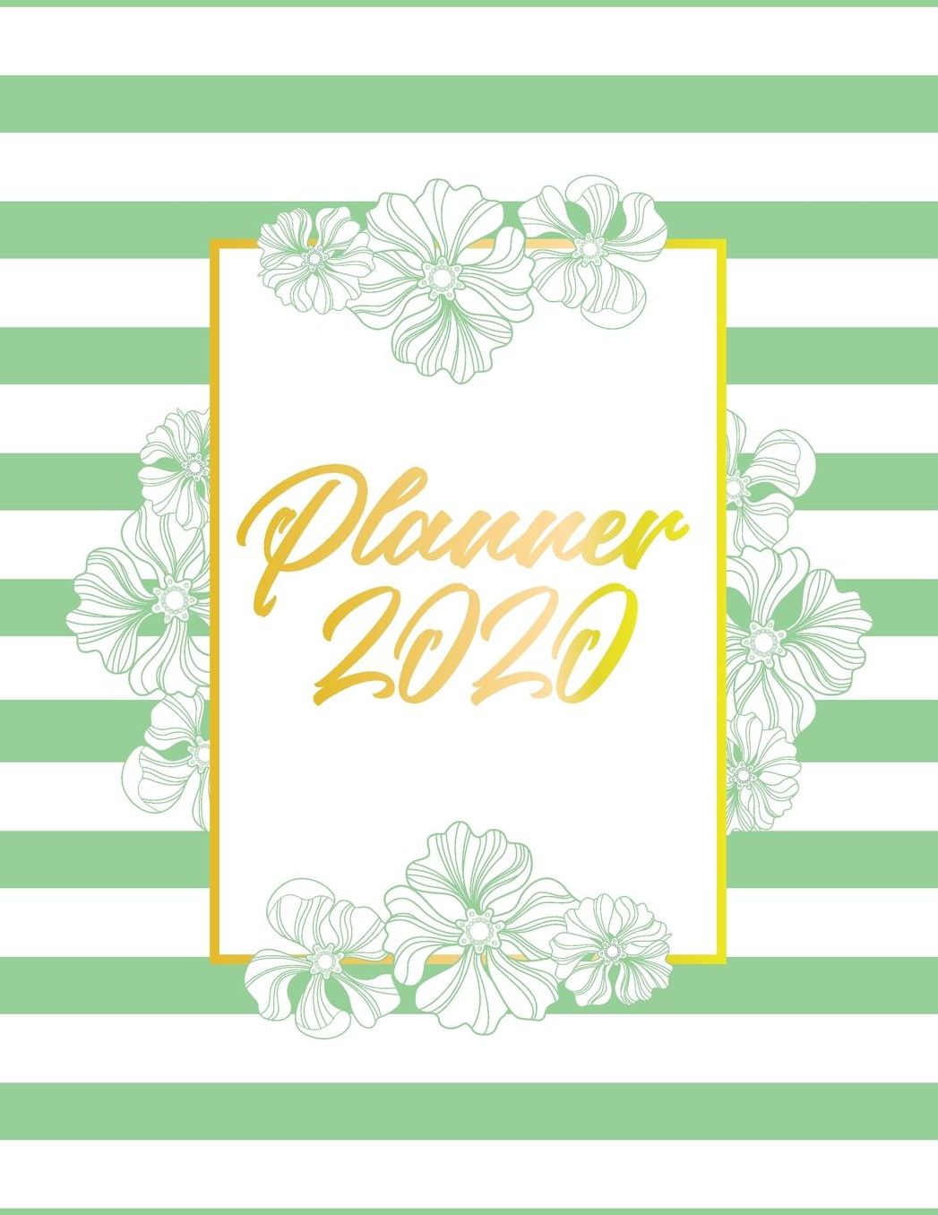 Planner 2020: Year Monthly Pocket Planner: 12 Month Calendar Schedule Organizer and Hand Lettering Notebook. Awesome gift idea for your daughter and wife. 8.5x11 inches, 100 pages.