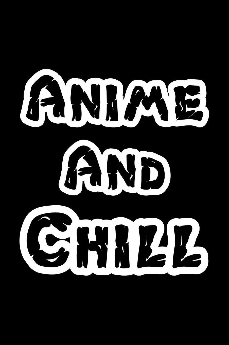 Anime And Chill: Shopping List Book