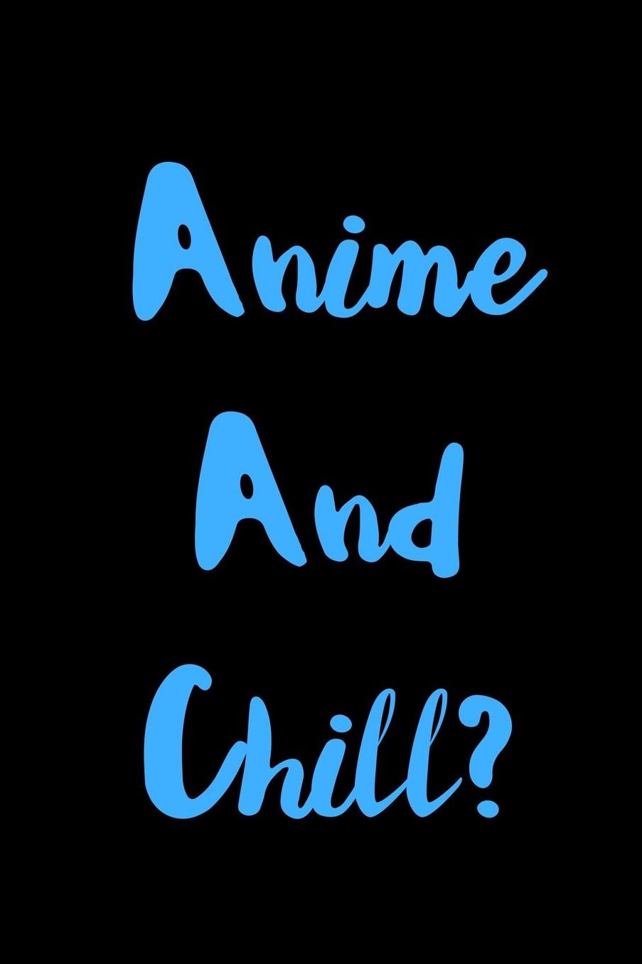 Anime And Chill: Shopping List Book
