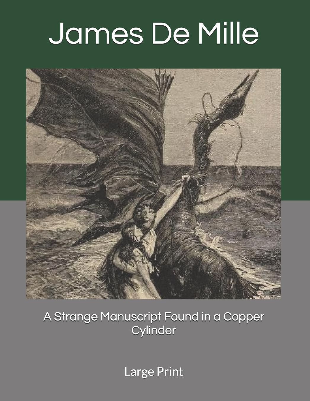 A Strange Manuscript Found in a Copper Cylinder: Large Print