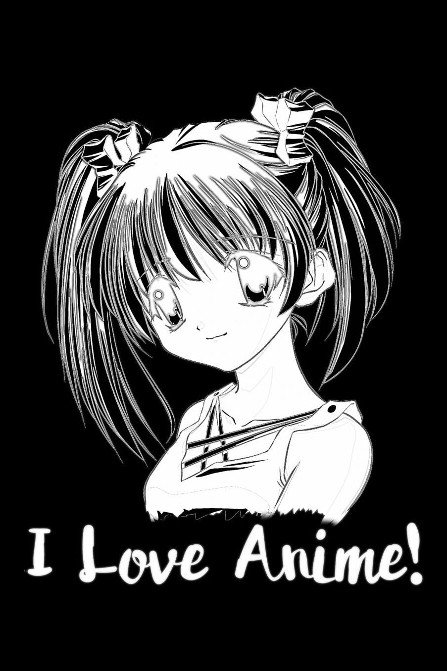 Anime Girl: Shopping List Book