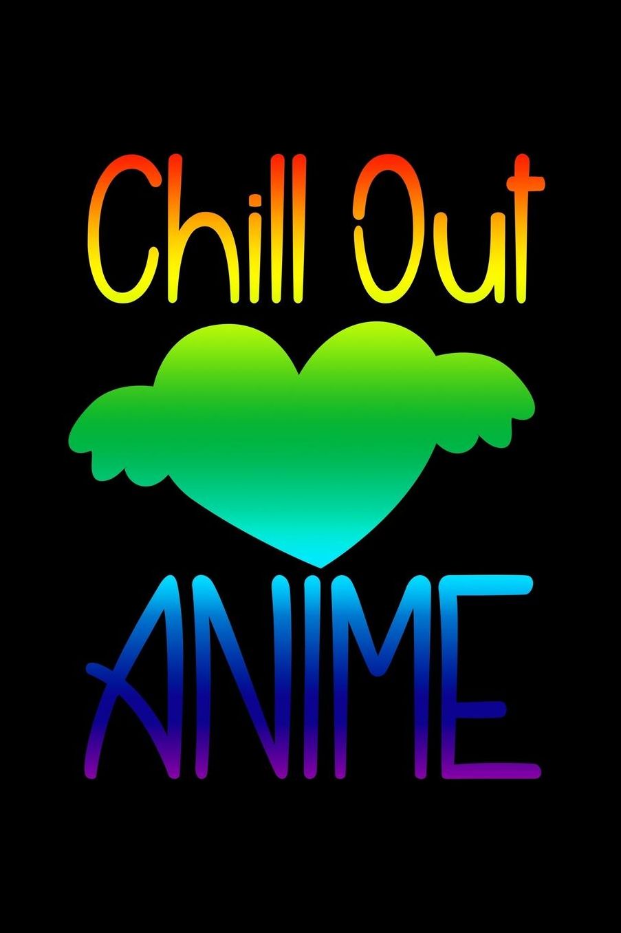 Chill Out And Love Anime: Shopping List Book