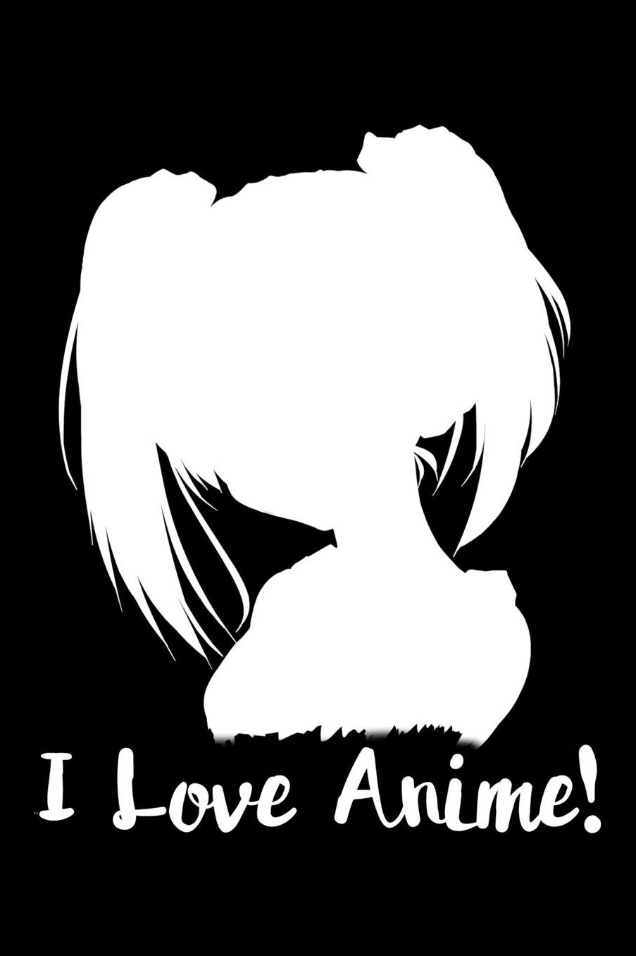 I Love Anime: Shopping List Book
