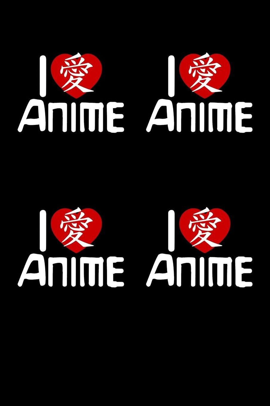 I Love Anime: Shopping List Book