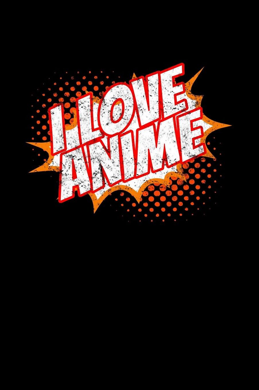 I Love Anime: Shopping List Book