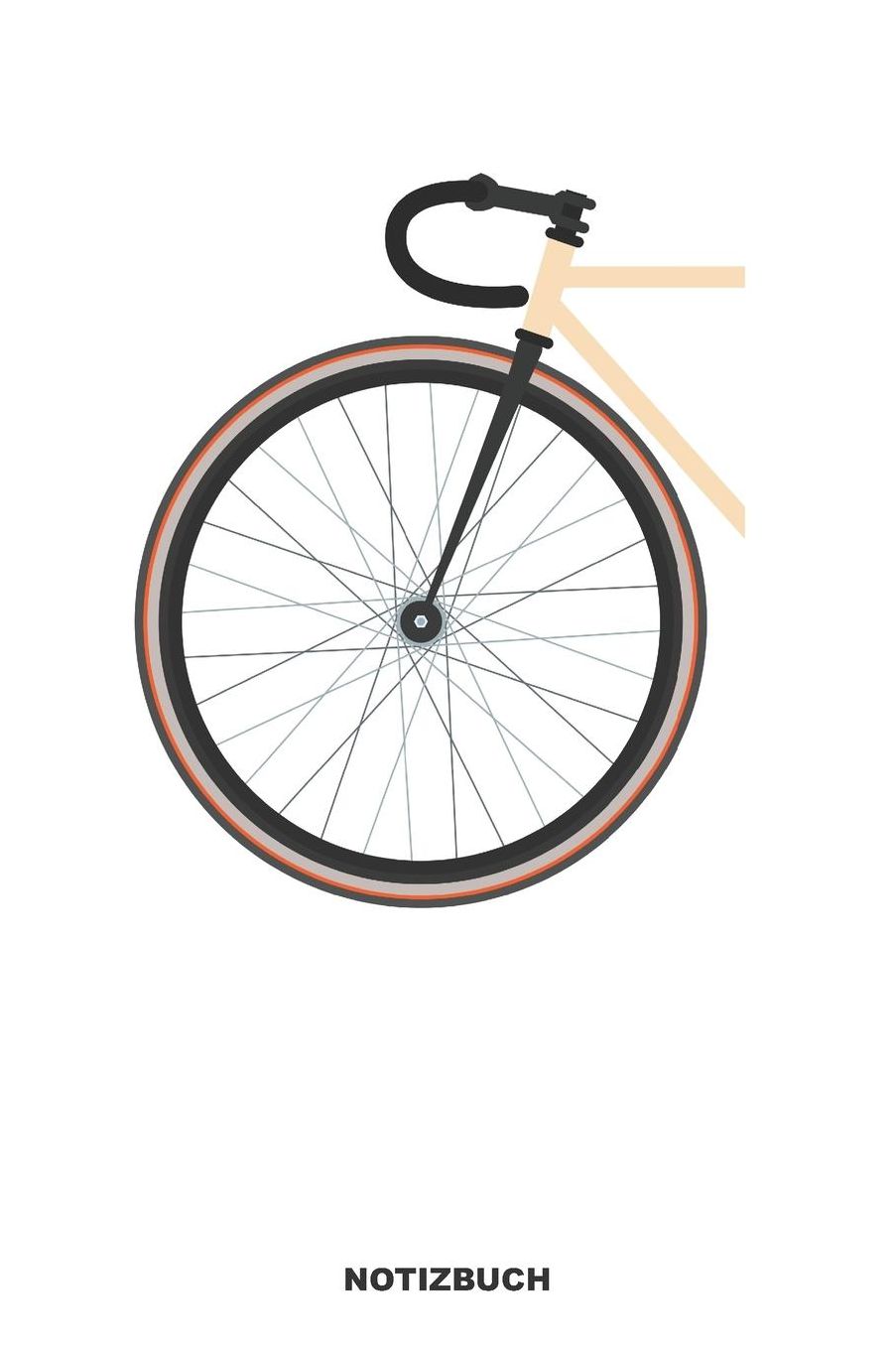 Notizbuch: Leeres Blankes Fahrrad Notizbuch oder Rad Journal - Rennrad Taschenbuch Journal