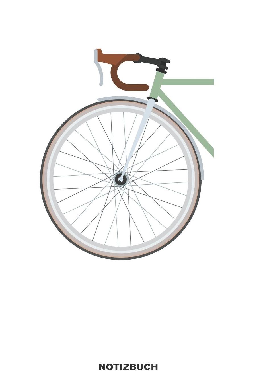 Notizbuch: Leeres Blankes Fahrrad Notizbuch oder Rad Journal - Rennrad Taschenbuch Journal