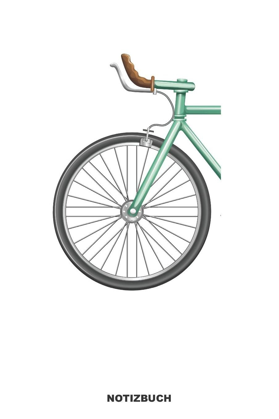 Notizbuch: Leeres Blankes Fahrrad Notizbuch oder Rad Journal - Rennrad Taschenbuch Journal