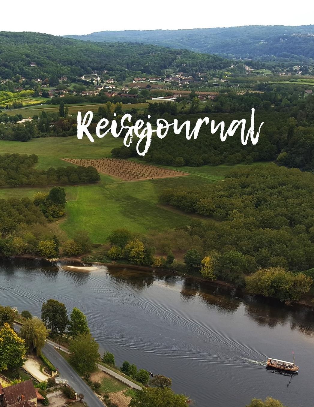 Reisejournal: Reiseerlebnisse notieren auf 100 Seiten Soft Cover glï¿½nzend Tagebuch in DIN A4 innen liniert Reisejournal Reisenotizen