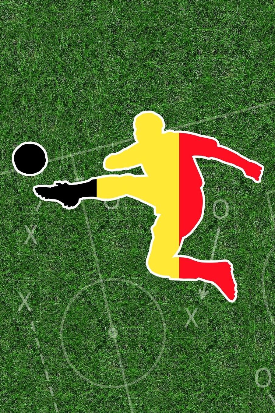 Fuï¿½ball Notizbuch: A5 Notizheft Punkteraster fï¿½r deine Fussball Notizen I Fuï¿½ballmannschaft Belgien I Notizheft, Tagebuch, Taktikblock, Taktikblock zum erstellen von Taktiken und Spielzï¿½gen Geschenk fï¿½r Coach, Trainer