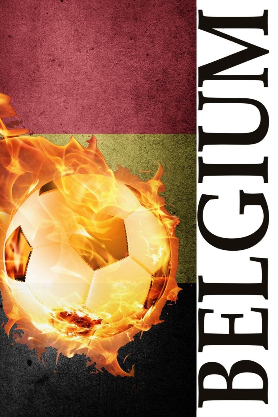 Fuï¿½ball Notizbuch: A5 Notizheft Punkteraster fï¿½r deine Fussball Notizen I Fuï¿½ballmannschaft Belgien I Notizheft, Tagebuch, Taktikblock zum erstellen von Taktiken und Spielzï¿½gen Geschenk fï¿½r Coach, Trainer