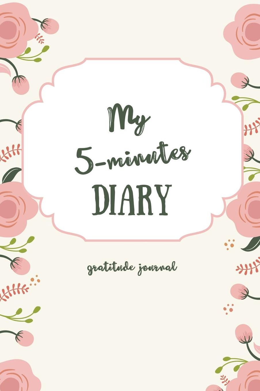 My 5-Minutes Diary Gratitude Journal: A5 notebook dotgrid gift idea for women mindfulness journal gratitude journal daily diary motivation self planner