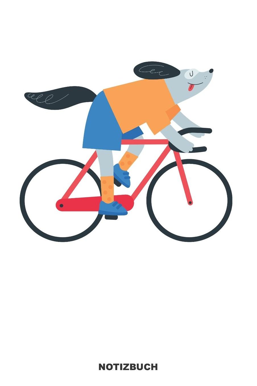 Notizbuch: Leeres Blankes Fahrrad Notizbuch oder Rad Journal - Rennrad Taschenbuch Journal