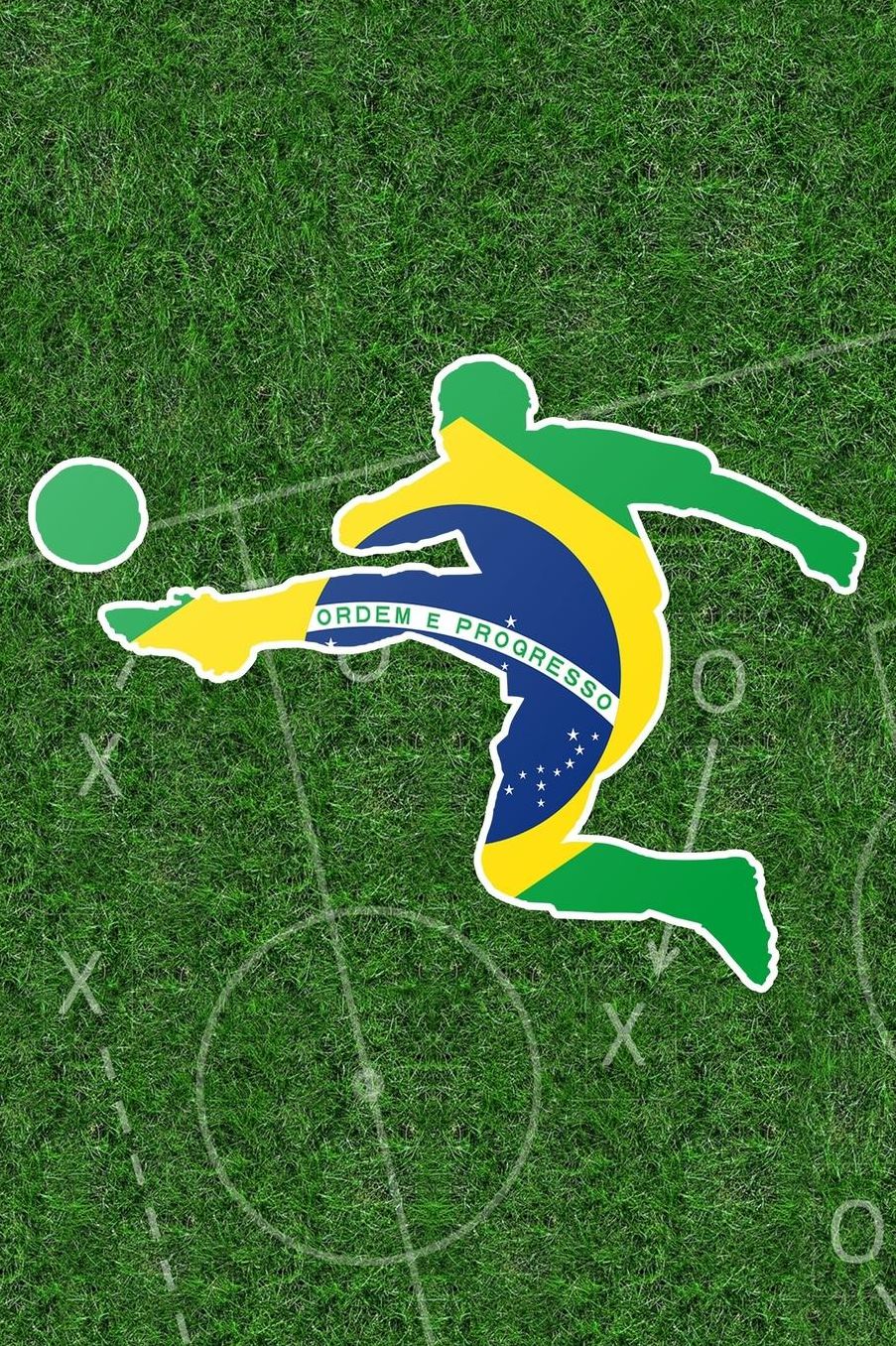 Fuï¿½ball Notizbuch: A5 Notizheft Punkteraster fï¿½r deine Fussball Notizen I Fuï¿½ballmannschaft Brasilien I Notizheft, Tagebuch, Taktikblock zum erstellen von Taktiken und Spielzï¿½gen Geschenk fï¿½r Coach, Trainer