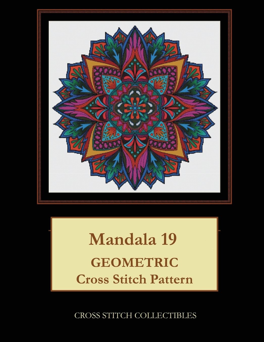 Mandala 19: Geometric Cross Stitch Pattern
