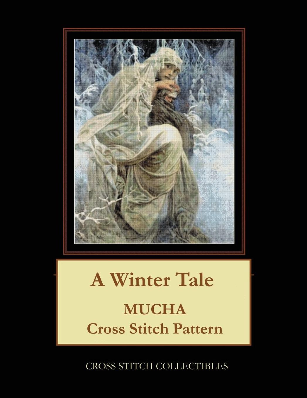 A Winter Tale: Mucha Cross Stitch Pattern