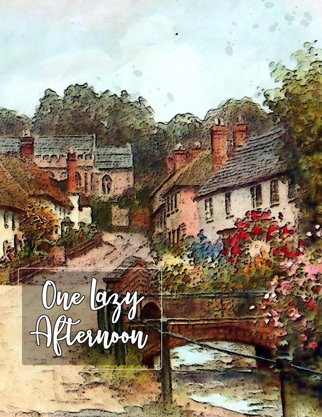 One Lazy Afternoon: Lined Notebook Journal. Keep diary, write schedule, lecture notes, thoughts, student comments, agendas, to-do lists