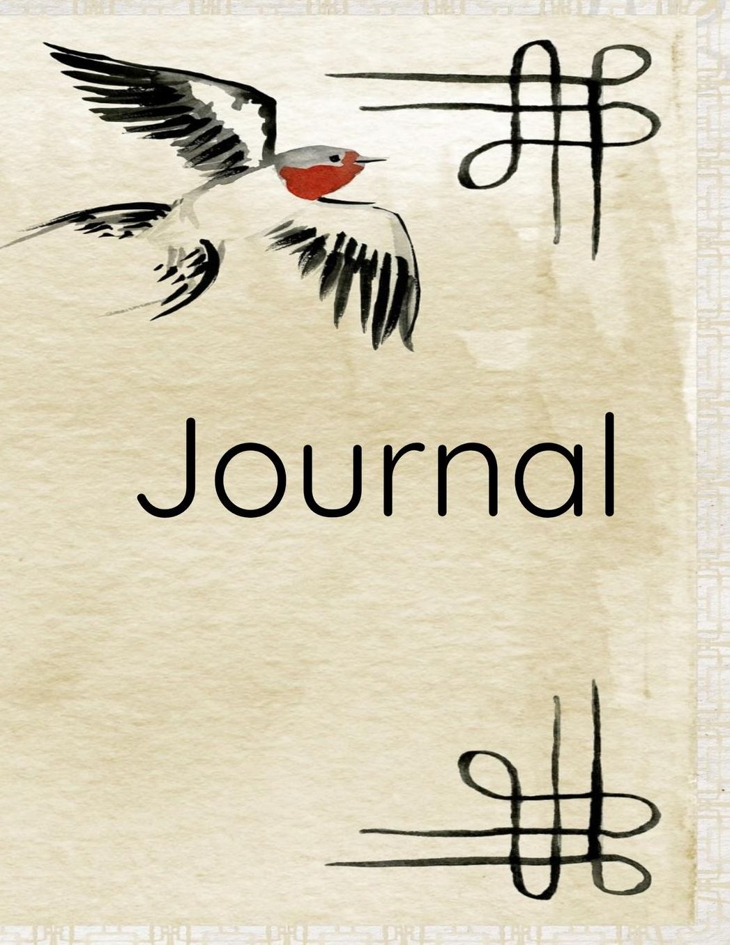 Journal: Cute Bird Watchers Notebook For Men Or Women 120 Blank Lined Pages For Writing