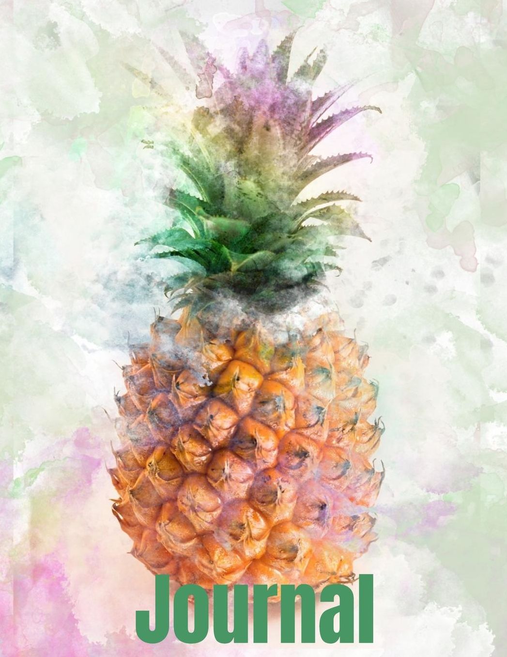 Journal: Cute Pineapple Journaling Notebook For Women Or Men 120 Blank Lined Pages For Writing