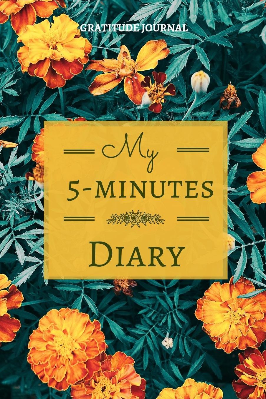 My 5-Minutes Diary Gratitude Journal: A5 52 weeks calendar gift idea for women mindfulness journal gratitude journal daily diary motivation self planner notebook