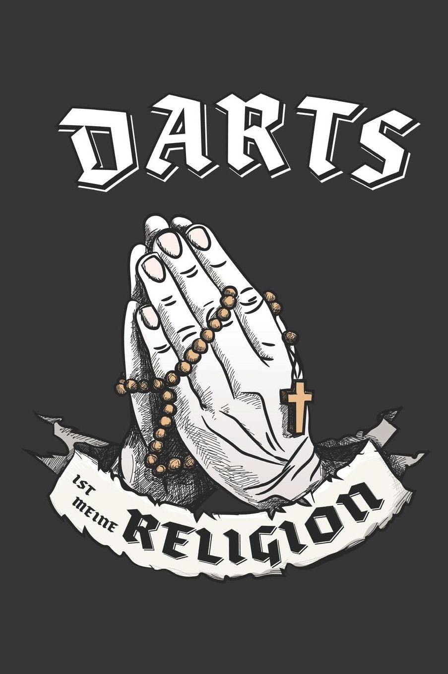 Darts Ist Meine Religion: DIN A5 6x9 I 120 Seiten I Punkteraster I Notizbuch I Notizheft I Notizblock I Geschenk I Geschenkidee