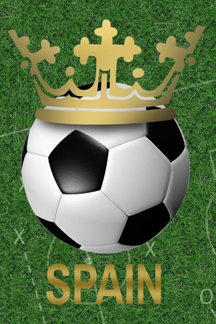 Fuï¿½ball Notizbuch: A5 Notizheft Punkteraster fï¿½r deine Fussball Notizen I Fuï¿½ballmannschaft Spanien I Notizheft, Tagebuch, Taktikblock zum erstellen von Taktiken und Spielzï¿½gen Geschenk fï¿½r Coach, Trainer