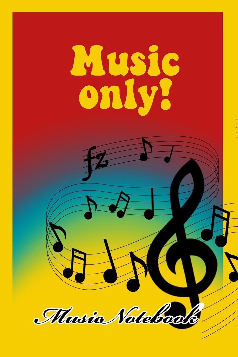 Music Noteboook: Music Only