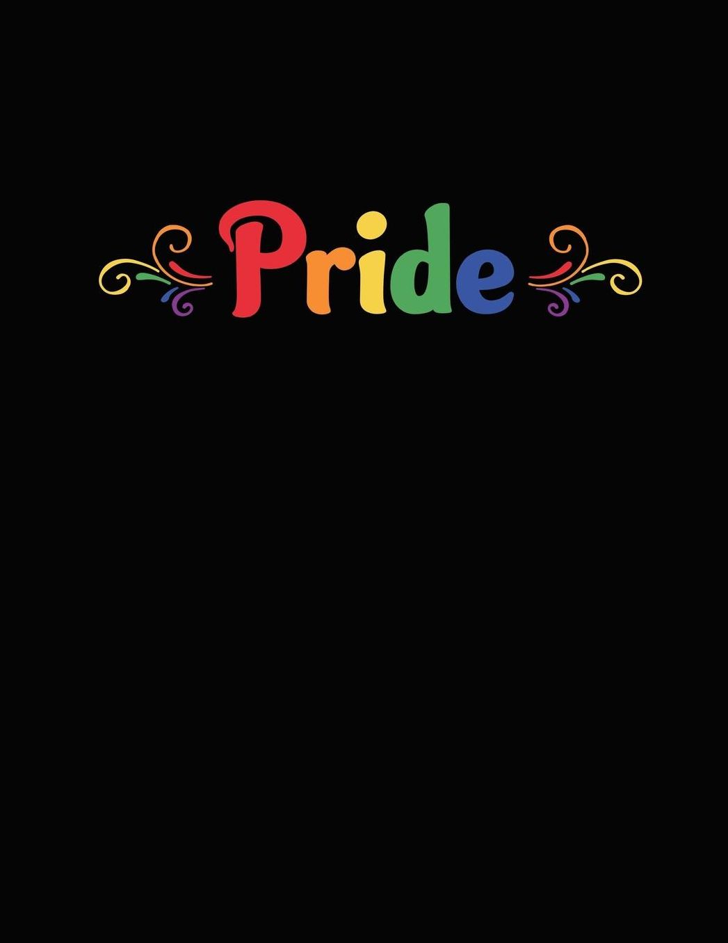 Pride: 8.5 x 11 College Ruled NotebookJournal 110 Pages
