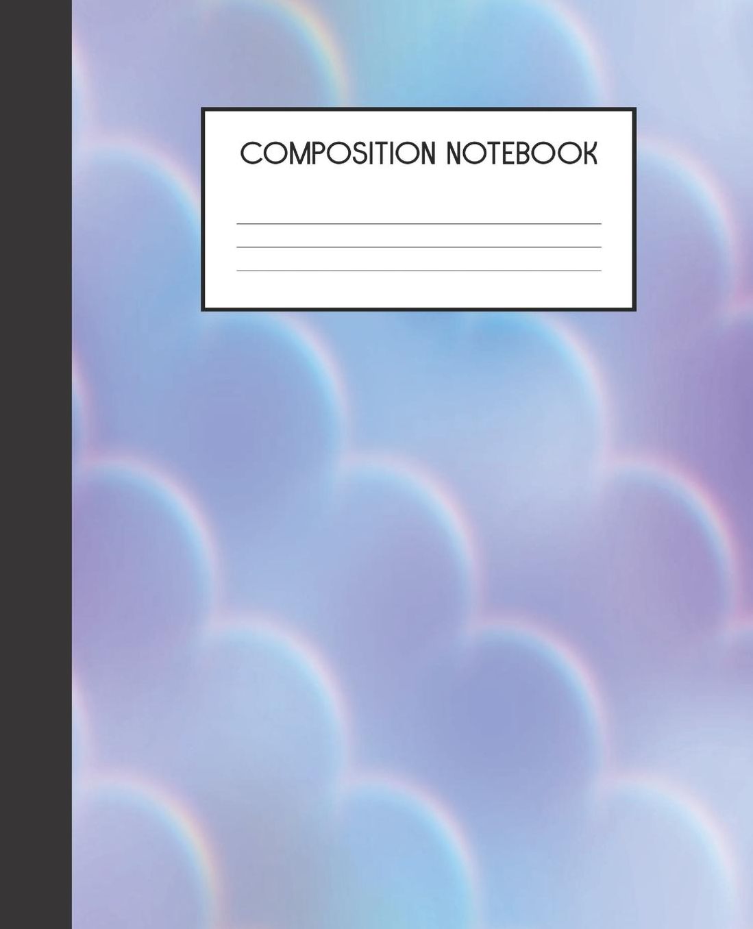 Composition Notebook: Rainbows And Clouds College Ruled Notebook Lined Journal 100 Pages 7.5 X 9.25 School Subject Book Notes Student Gift Kids Teenager Adult Teacher
