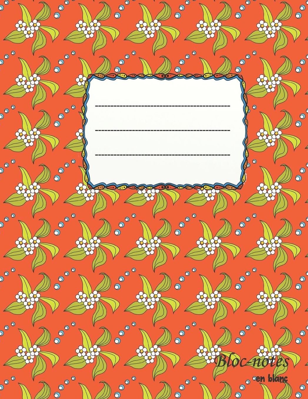 Bloc-notes en blanc: muguet - format A4 112 pages carnet de notes avec registre idï¿½al comme agenda, carnet de croquis, carnet de croquis, carnet ï¿½ dessin ou cahier ï¿½ colorier vide