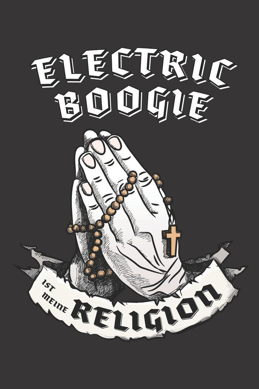 Electric Boogie Ist Meine Religion: DIN A5 6x9 I 120 Seiten I Punkteraster I Notizbuch I Notizheft I Notizblock I Geschenk I Geschenkidee