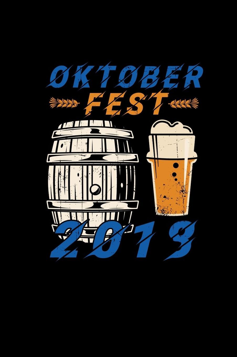 Oktoberfest 2019: Notizblock & Notizheft A5 Brauer Dorfkind Geschenke Bierbecher Biergarten Maï¿½krug Saufen Gag Geschenk