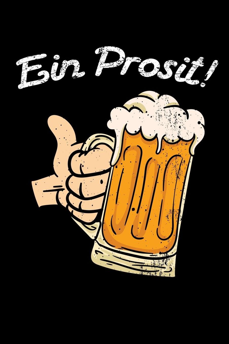 Ein Prosit: Traditional German Oktoberfest Notebook to Write in, 6x9, Lined, 120 Pages Journal