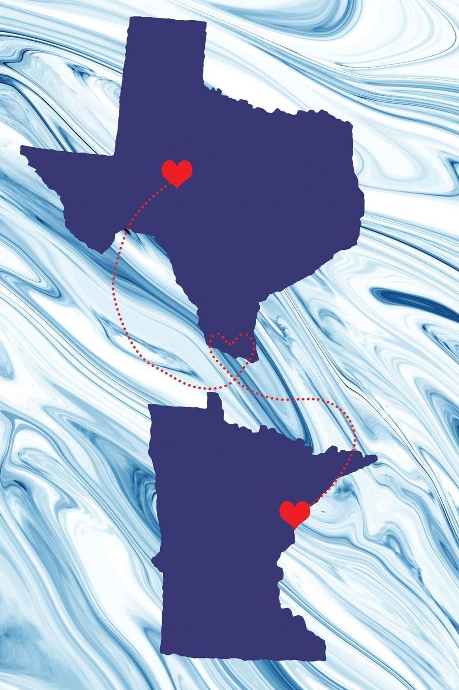 Long Distance Out of State Journal: Texas & Minnesota