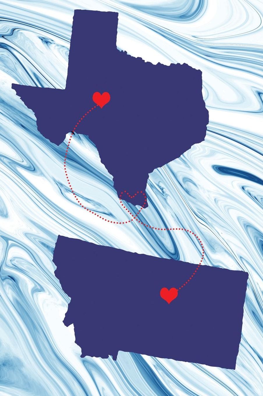 Long Distance Out of State Journal: Texas & Montana