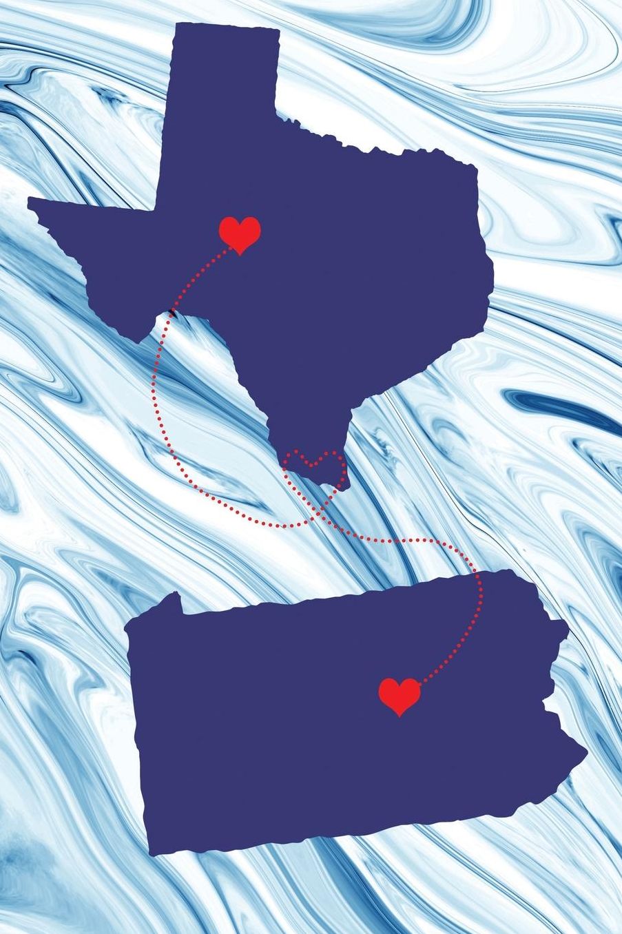 Long Distance Out of State Journal: Texas & Pennsylvania