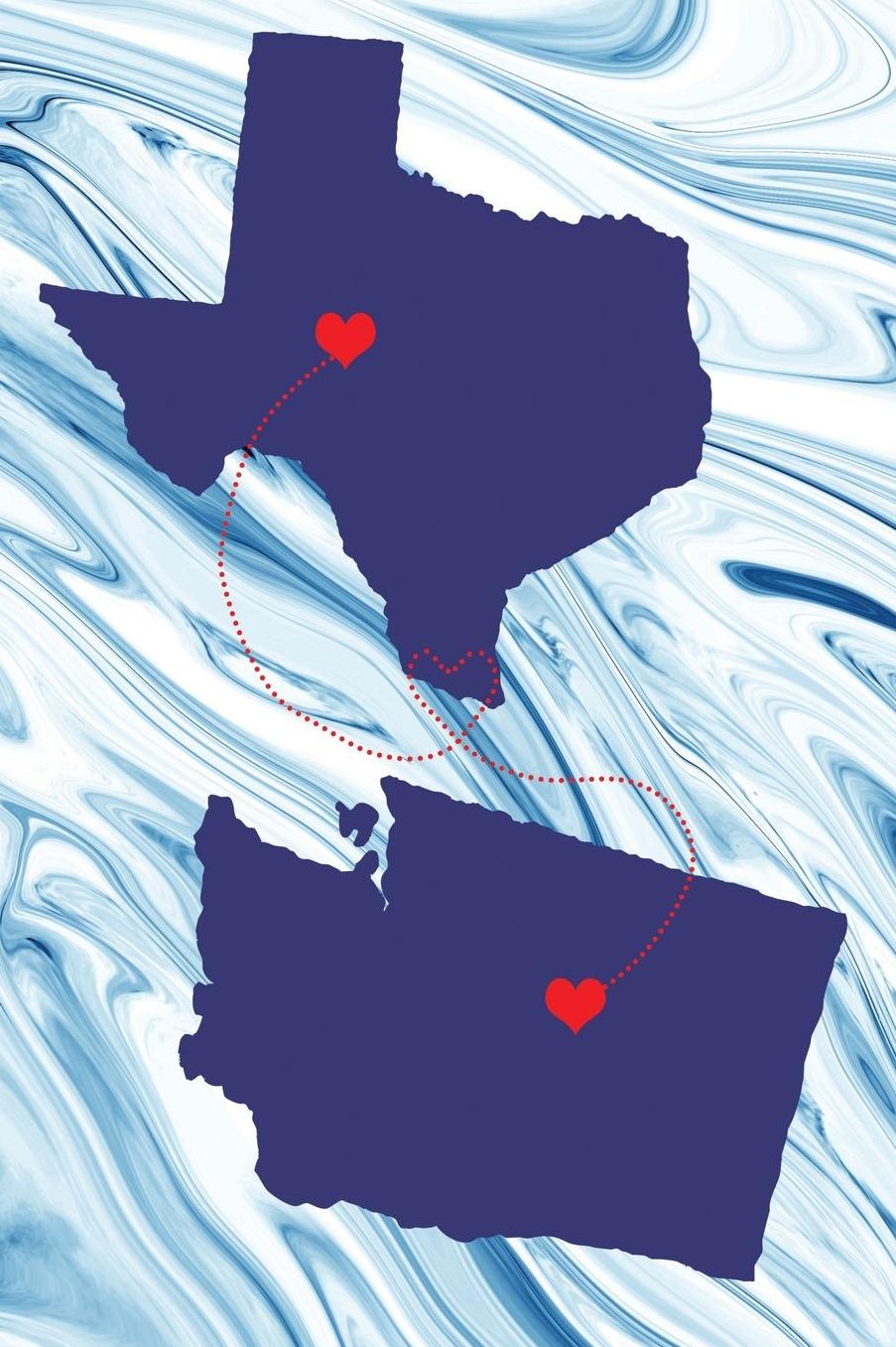 Long Distance Out of State Journal: Texas & Washington