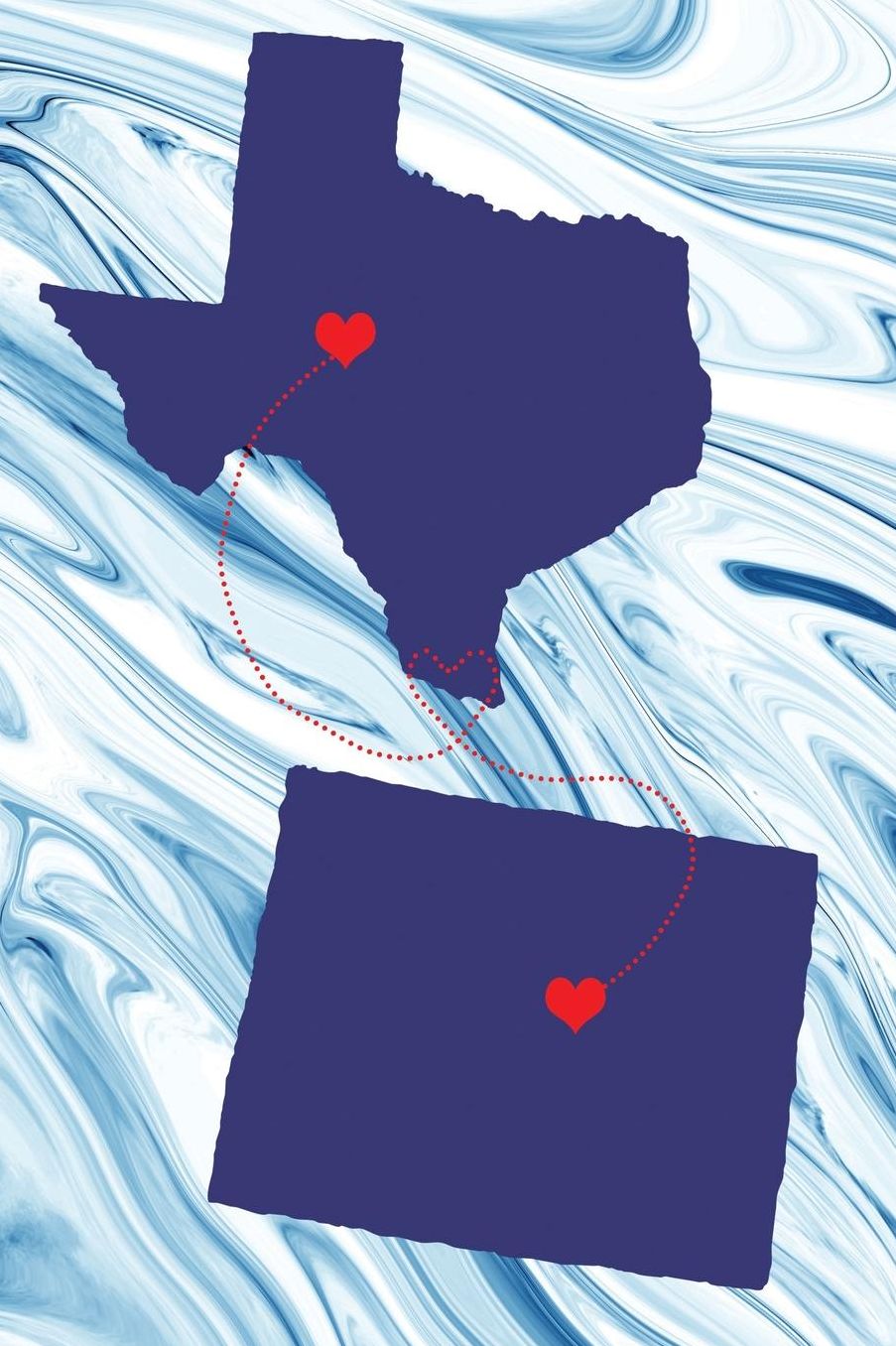 Long Distance Out of State Journal: Texas & Wyoming