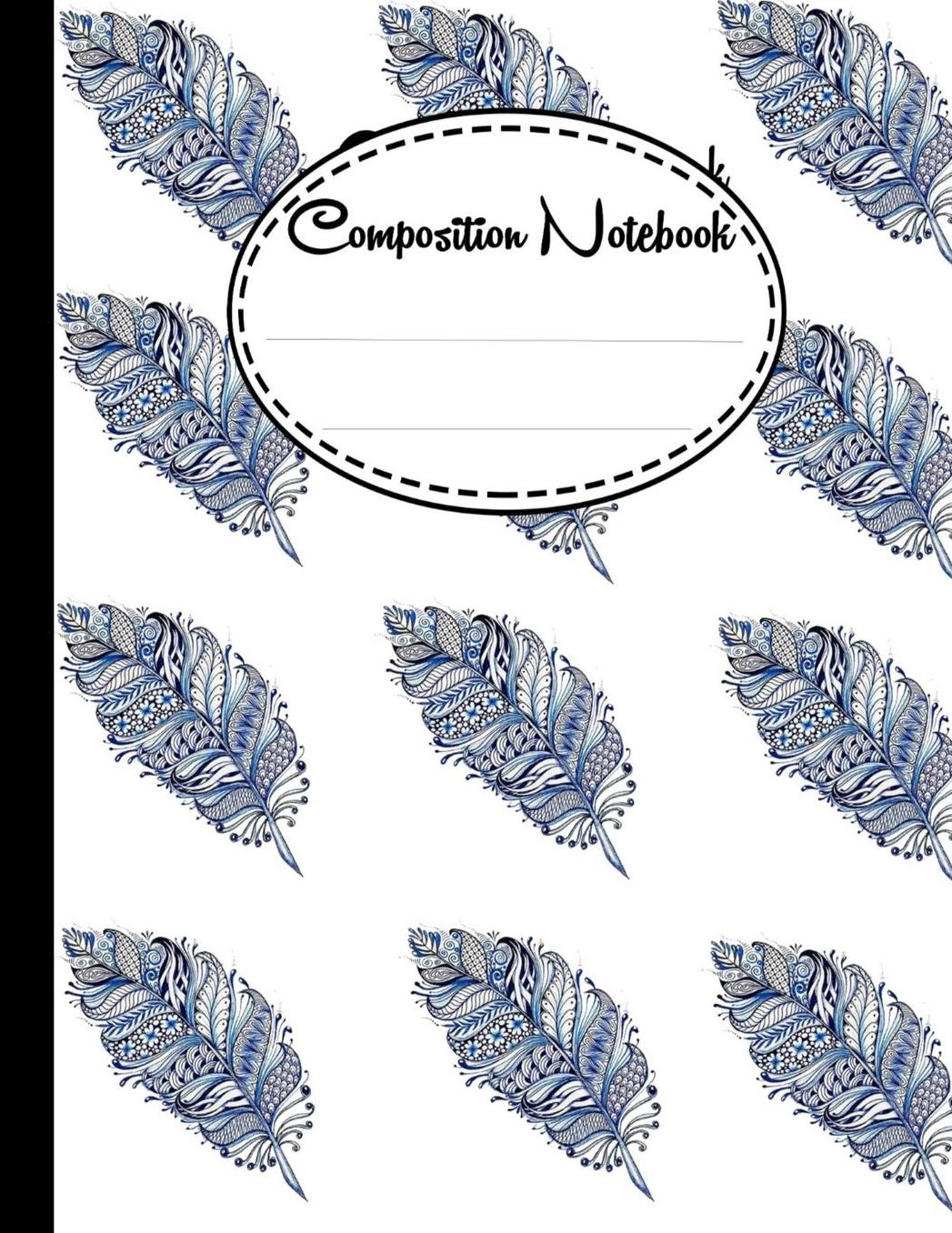 Composition Notebook, 8.5 x 11, 110 pages: Boho Style: (School Notebooks)