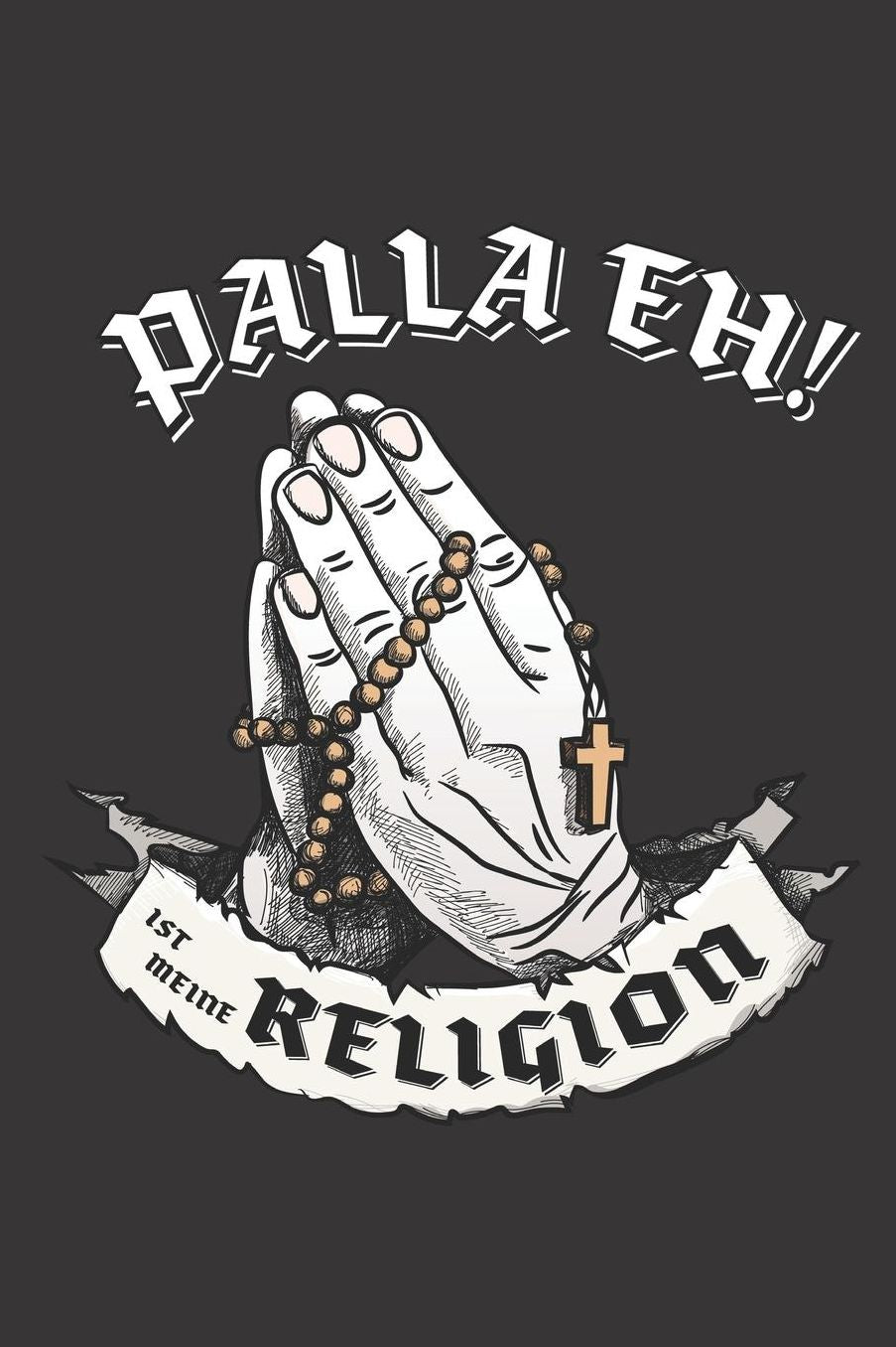Palla Eh! Ist Meine Religion: DIN A5 6x9 I 120 Seiten I Punkteraster I Notizbuch I Notizheft I Notizblock I Geschenk I Geschenkidee