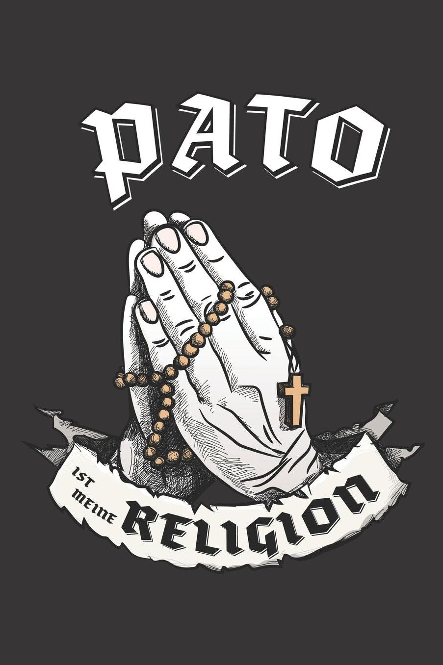 Pato Ist Meine Religion: DIN A5 6x9 I 120 Seiten I Punkteraster I Notizbuch I Notizheft I Notizblock I Geschenk I Geschenkidee