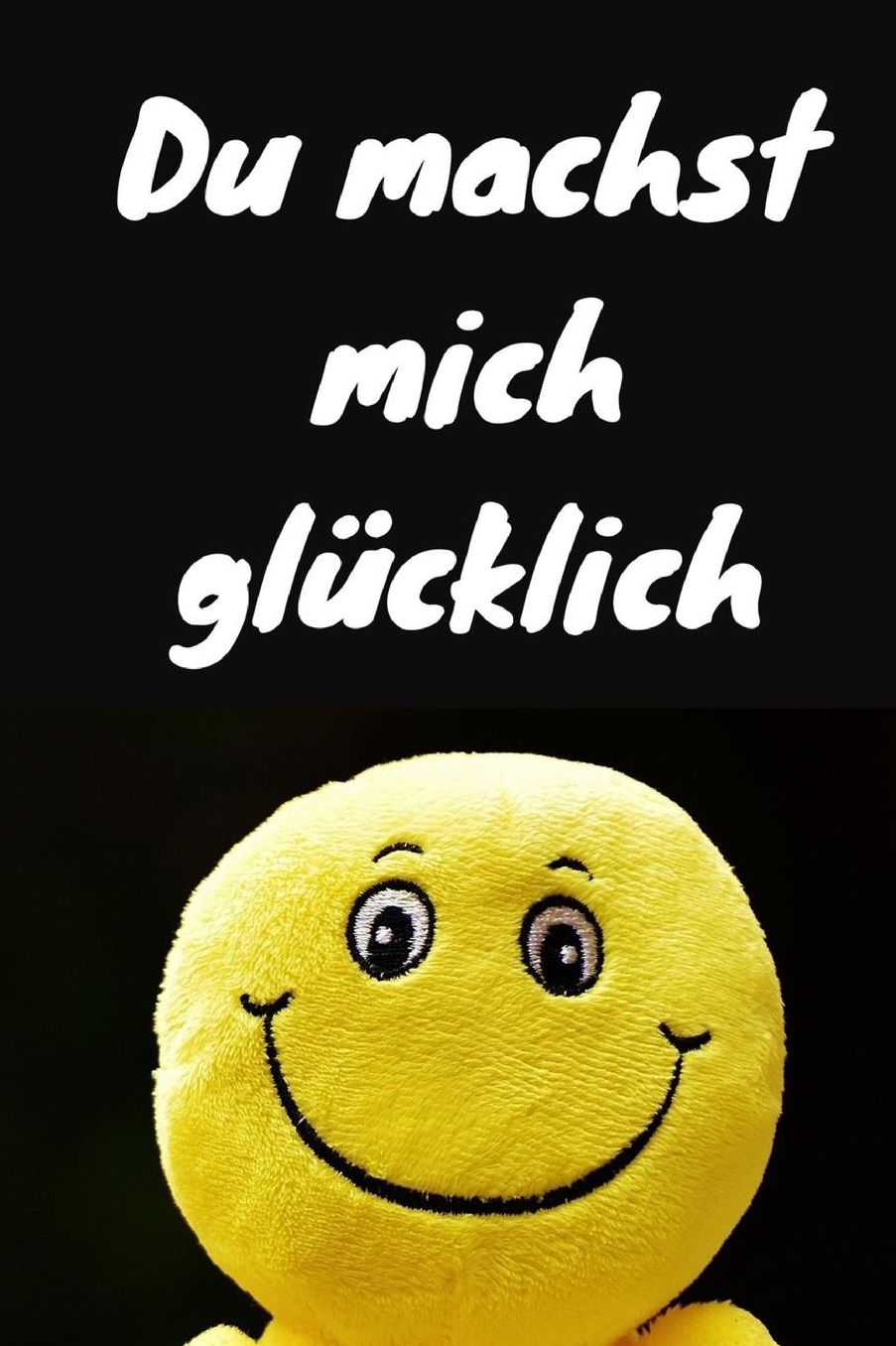 Du machst mich glï¿½cklich: Notizbuch / Notizheft / liniert - 120 Seiten - A5 - Geschenk fï¿½r einen ganz besonderen Menschen - Freund - Freundin - Ehemann - Ehefrau - Bruder - Schwester