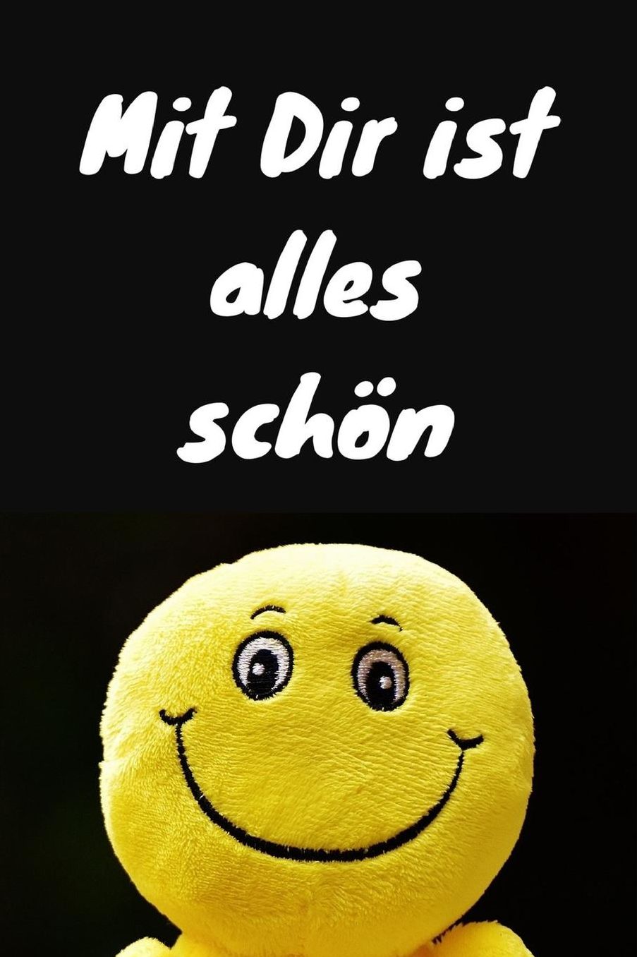 Mit Dir ist alles schï¿½n: Notizbuch / Notizheft / liniert - 120 Seiten - A5 - Geschenk fï¿½r einen ganz besonderen Menschen - Freund - Freundin - Ehemann - Ehefrau - Bruder - Schwester