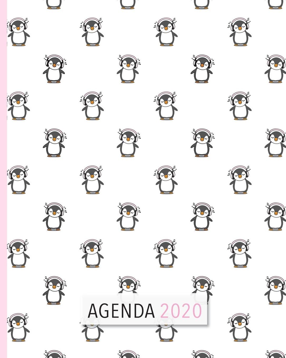 Agenda 2020: Diario Agenda Settimanale Datato con Calendario, Date da Ricordare, Obiettivi, Priorita' e spazio Appunti per i tuoi Pensieri! Weekly Planner 12 Mesi, Settimana su Due Pagine.