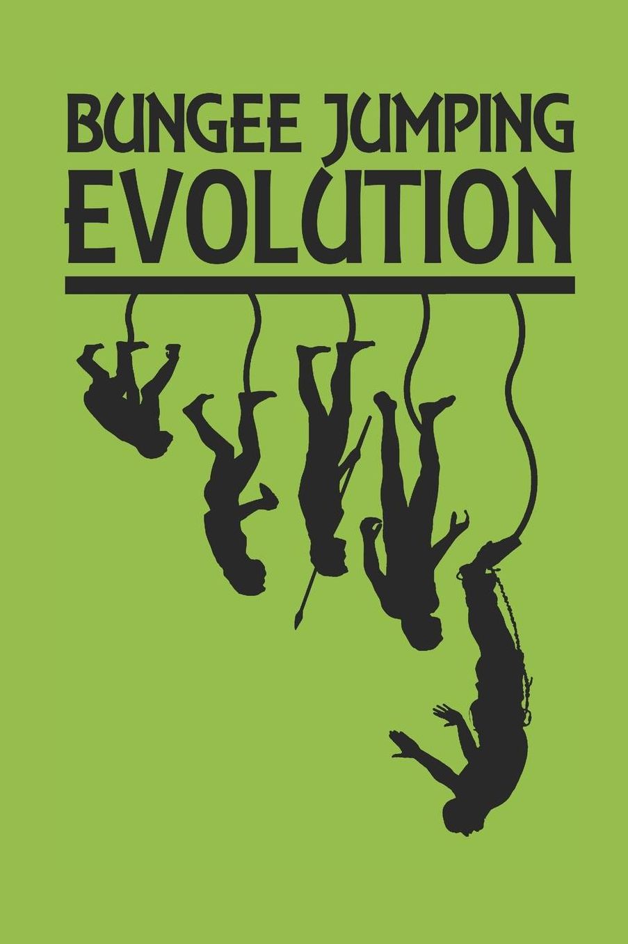 Bungee Jumping Evolution: notebook 6x9 lined