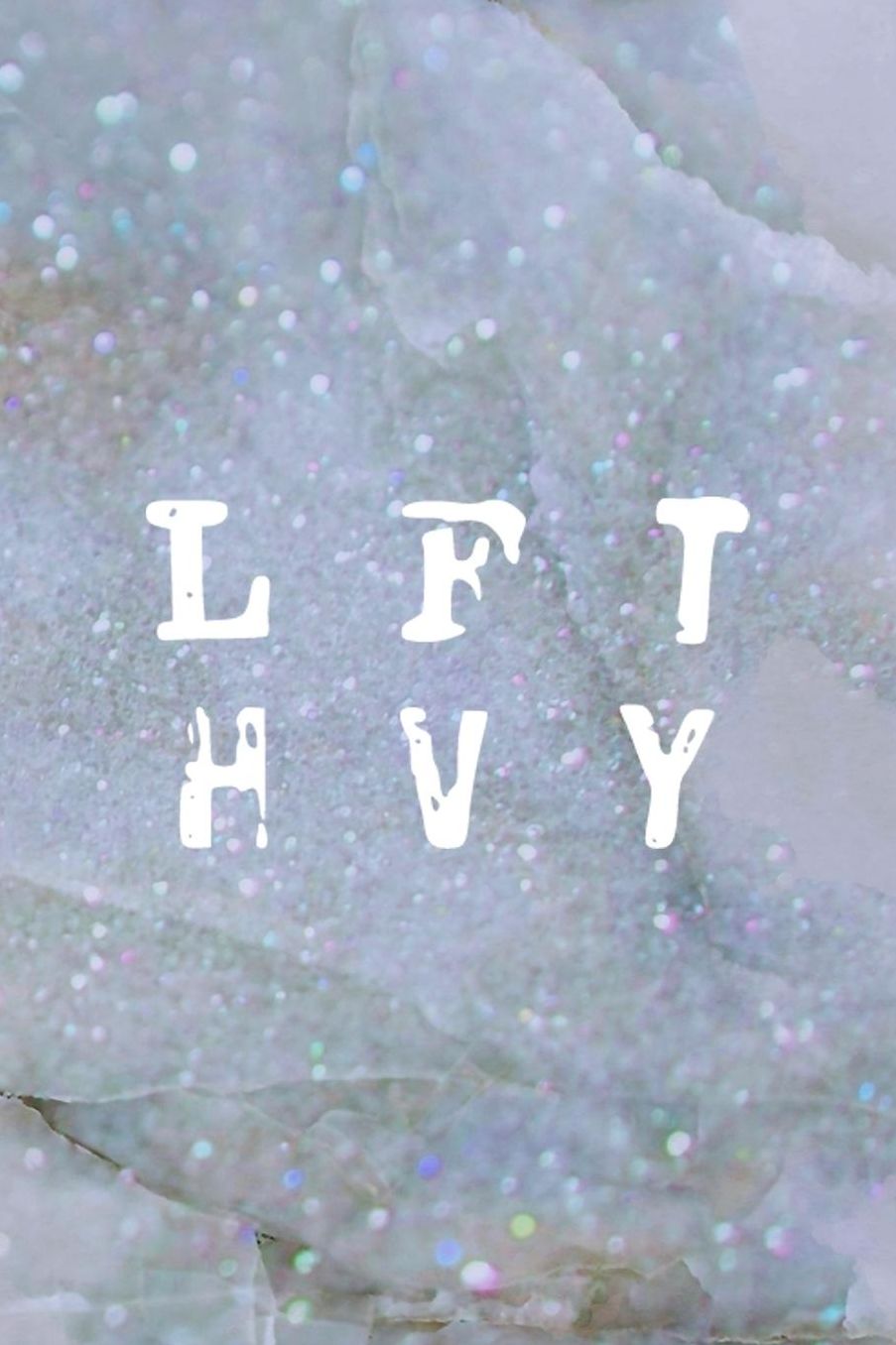 Lft Hvy: Blank Lined Notebook ( Body Building ) Cristal